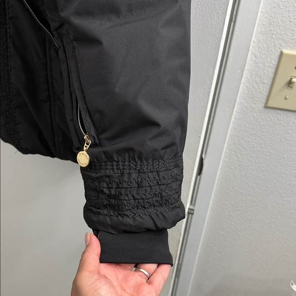 Calvin Klein Performance Black Hooded Puffer Jacket - Picture 3 of 13